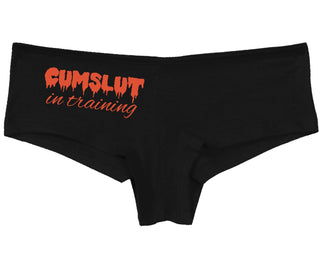 Cumslut in Training - Black Boy Short