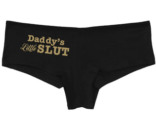 Daddys Little Slut - Black Boy Short
