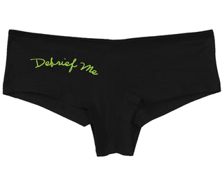 Debrief Me - Black Boy Short