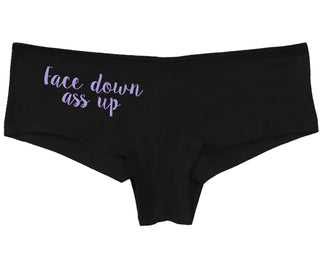 Face Down Ass Up - Black Boy Short