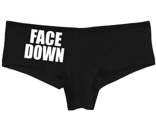 Face Down - Black Boy Short