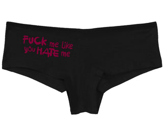 Fuck Me Like You Hate Me - Black Boy Short