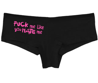 Fuck Me Like You Hate Me - Black Boy Short