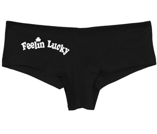 Feeling Lucky Shamrock - Black Boy Short
