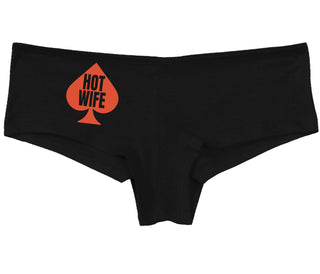 Hot Wife Spade Symbol - Black Boy Short
