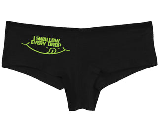 I Swallow Every Drop - Black Boy Short