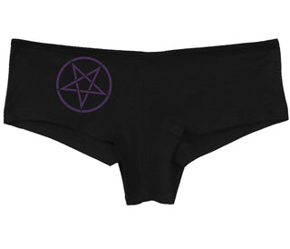 Inverted Pentagram - Black Boy Short