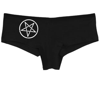 Inverted Pentagram - Black Boy Short