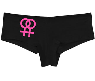 Lesbian Sign - Black Boy Short