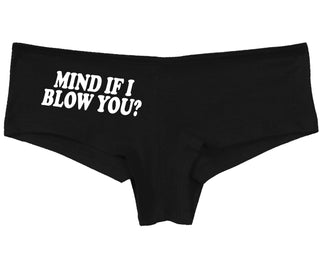 Mind If I Blow You - Black Boy Short