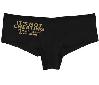 It’s Not Cheating If My Husband Watches - Black Boy Short