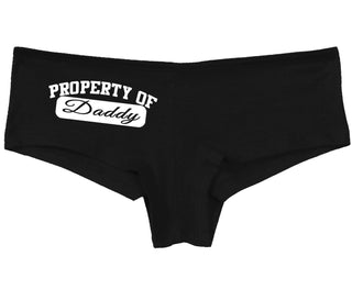 Property Of Daddy - Athletic Look - Black Boy Short