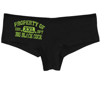 Property Of Big Black Cock - Queen Of Spades - Black Boy Short