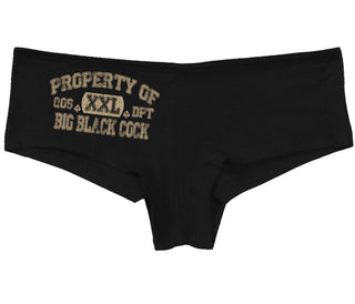 Property Of Big Black Cock - Queen Of Spades - Black Boy Short
