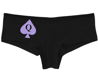 Queen Of Spades Logo - Black Boy Short