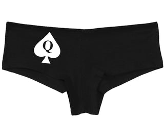 Queen Of Spades Logo - Black Boy Short