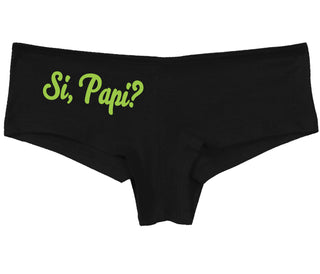 Si Pappi - Yes Daddy - Black Boy Short