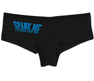 Spank Me I've Been A Bad Girl - Black Boy Short