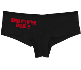 Women With Tattoos Fuck Better - Black Boy Short