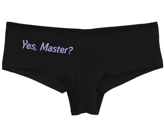 Yes Master ? - Black Boy Short