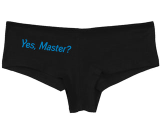Yes Master ? - Black Boy Short