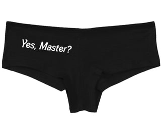 Yes Master ? - Black Boy Short