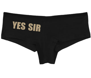 Yes Sir - Black Boy Short