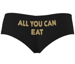 All You Can Eat - Black Boyshort