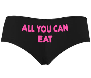 All You Can Eat - Black Boyshort