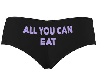 All You Can Eat - Black Boyshort