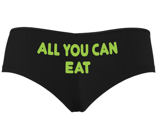 All You Can Eat - Black Boyshort
