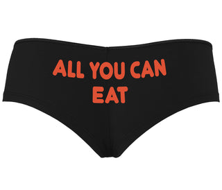 All You Can Eat - Black Boyshort