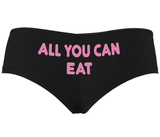 All You Can Eat - Black Boyshort