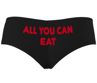 All You Can Eat - Black Boyshort