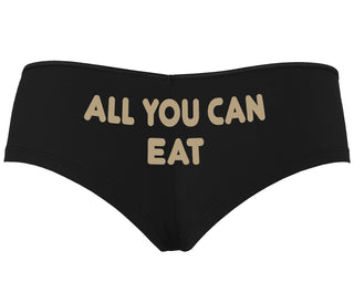 All You Can Eat - Black Boyshort