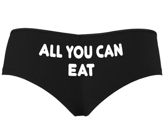 All You Can Eat - Black Boyshort