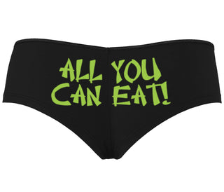 All You Can Eat Chinese Takaway Style - Black Boyshort