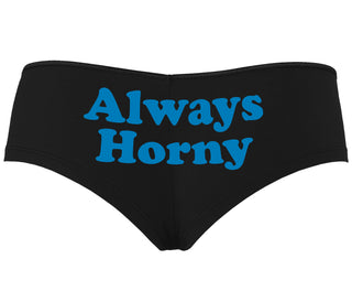Always Horny - Black Boyshort