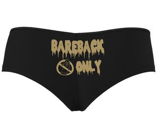 Bareback Only - Black Boyshort