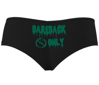 Bareback Only - Black Boyshort