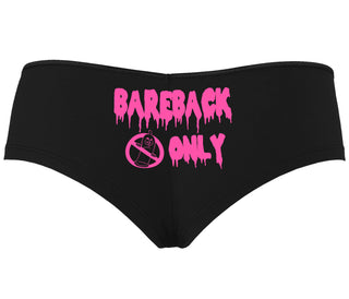 Bareback Only - Black Boyshort