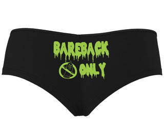 Bareback Only - Black Boyshort
