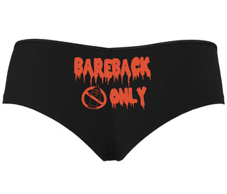 Bareback Only - Black Boyshort