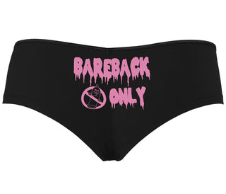 Bareback Only - Black Boyshort