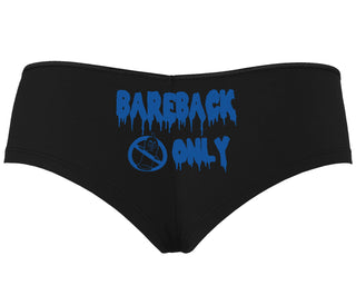 Bareback Only - Black Boyshort