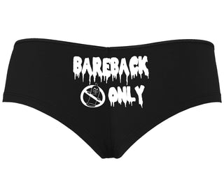 Bareback Only - Black Boyshort