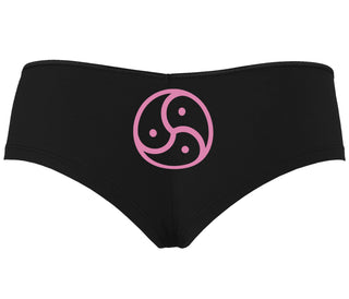 BDSM Symbol - Black Boyshort