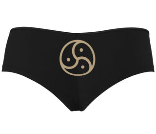 BDSM Symbol - Black Boyshort