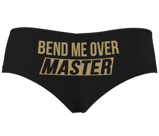 Bend Me Over Master - Black Boyshort