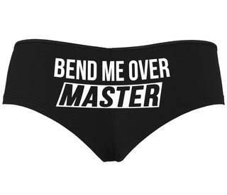 Bend Me Over Master - Black Boyshort